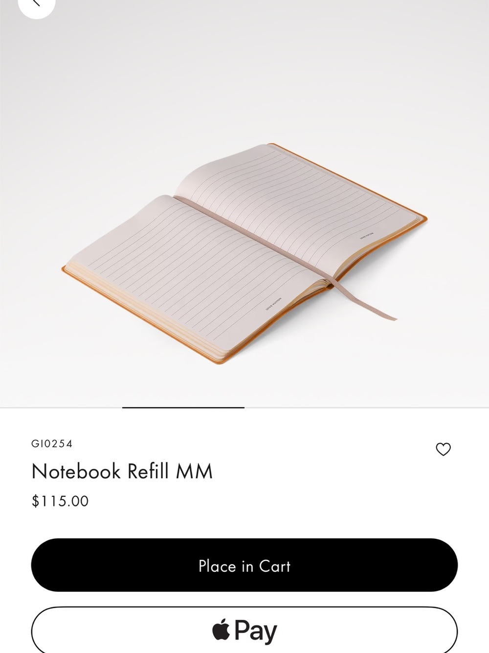 Louis Vuitton Notebook Refill MM - Picture 4 of 6